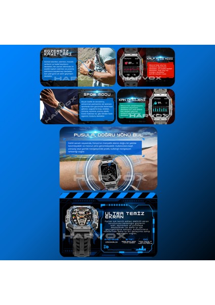 Watch X1 Pro Akıllı Saat Apple iPhone ve Android Tüm Telefonlara Uyumlu fırsatları