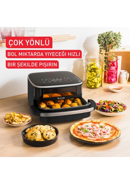 Easy Fry XL Surface 4 Litre 2200 Watt Süper Kompakt Boyutlu Geniş Air Fryer Fritöz