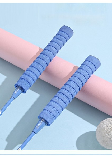 Badminton Raketi Yetişkin Çift Raket Seti Yüksek Değerli Makaron Renk Sünger Sapı Tüy (Yurt Dışından) fırsatları