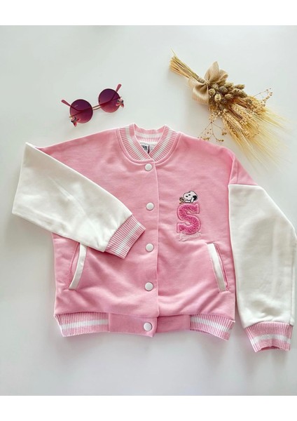 Kız Çocuk Pamuklu Kolej Ceketi Kolej Hırka