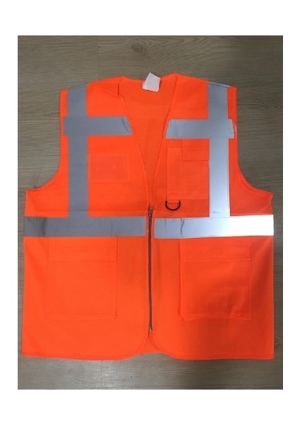 Cepli Mühendis Ikaz Yeleği Turuncu M