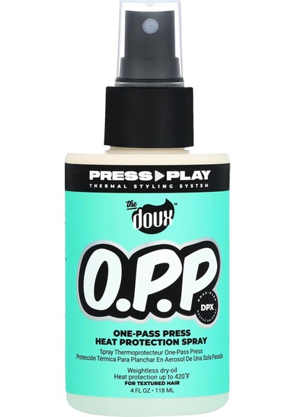 O.p.p. One-Pass Press Düzleştirici ve Isı Koruyucu Saç Spreyi 118 ml