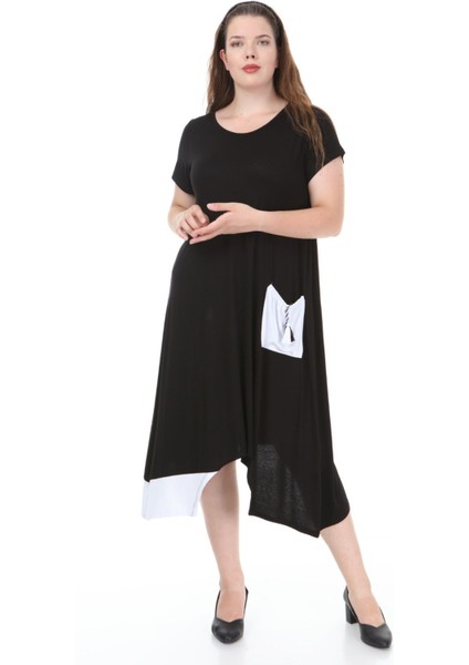 Kadın Haki Cep Detaylı Garnili Elbise 65N23077 fırsatları