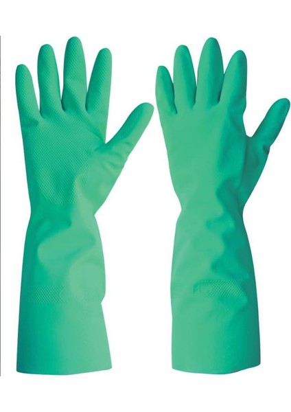 NF1815 Kimyasal Eldiven Yeşil 38 cm No: 7