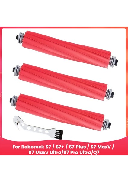 Roborock S7 / S7+ / S7 Plus / S7 Maxv / S7 Maxv Ultra / S7 Pro Ultra / Q7 Robot Süpürge Parçaları Için Ana Silindir Fırçası (Yurt Dışından)