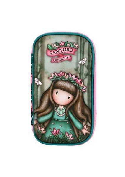 Gorjuss Wildflower Oval Dolu Kalem Kutusu 1046GJ24