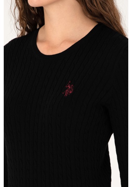 Kadın Siyah Kazak /triko 50313626-VR046