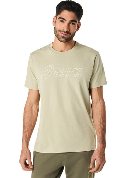 Asics Logo Ss Tee Erkek Sarı 2031E188-303