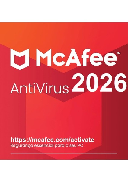 Antivirus 2026 (Windows) -1 PC 1 Yıl Abonelik Kodu