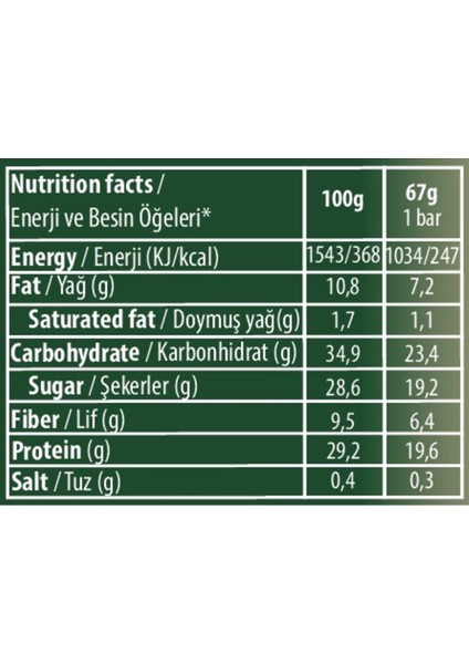 Power Almond Maxibar 65 gr % 30Protein 12 adet yanında yer fıstığı ezmeli XXL Proteinli Bar 67 gr 12 adet, toplam 24 adet