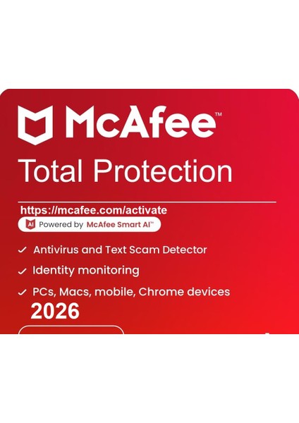 Total Protection 2026 -Sınırsız Cihaz 1 Yıl Abonelik Kodu