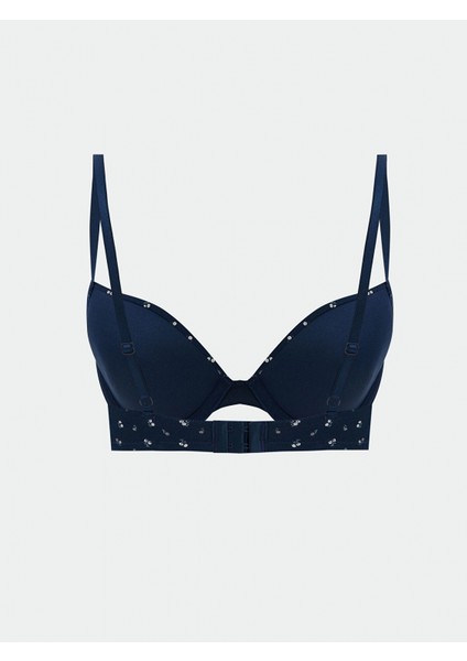 Lcw Dream Lacivert Balenli Dolgusuz Çiçekli Tişört Sütyen fiyatları