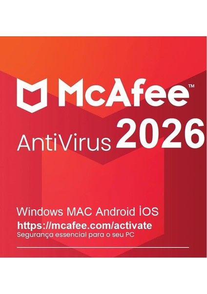 Antivirus Plus 2026 (PC/MAC/Android/İOS) -10 Cihaz 1 Yıl Abonelik Kodu