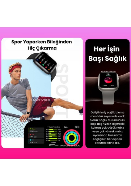 Watch 10 Mini Akıllı Saat Dolu Kutu Içeriği 3 Kordon ve Bileklik indirimleri