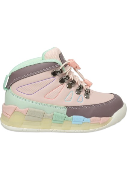 946.P24K417 Ellen Patik Işıklı Phylon Pudra Kız Çocuk Bot fiyatları