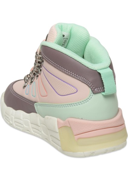 946.P24K417 Ellen Patik Işıklı Phylon Pudra Kız Çocuk Bot fırsatları