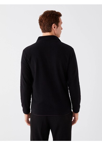 Lcwaıkıkı Classic Siyah Dik Yaka Uzun Kollu Erkek Polar Hırka indirimleri