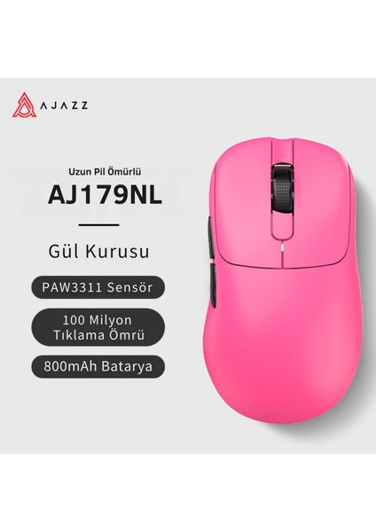 AJ179 Nl 3 Modlu Gamer Mouse + Leaven K550 Blue Switch Mekanik Klavye Gamer Seti fiyatları