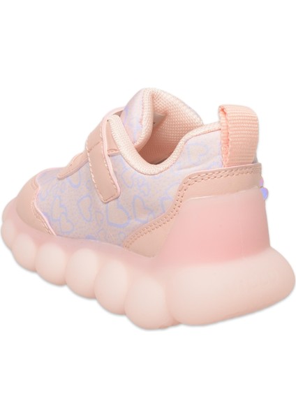 346.B25K.229 Süse Bebe Işıklı Phylon Pudra Kız Çocuk Spor Ayakkabı fırsatları