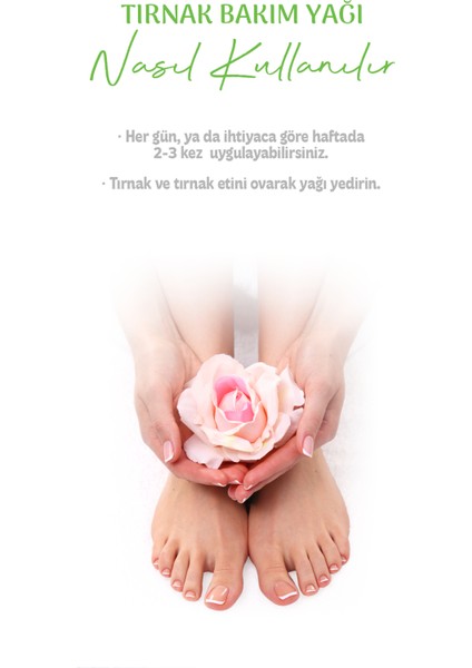 | Tırnak Bakım Yağı, %100 Natural, Güçlendirici& Besleyici, Vegan Tırnak Bakım Yağı El ve Ayak Tırnaklarına Uygundur (30 ml) fiyatları