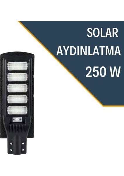 250 W Güneş Panelli Led Solar Aydınlatma Armatürü fiyatları