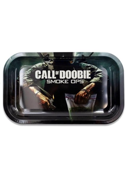 Büyük Metal Tepsi Call Of Doobie