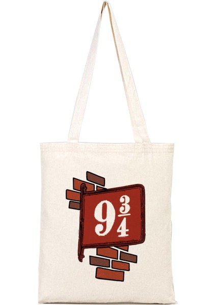 Hogwarts Express %100 Pamuk Bez Omuz Çantası