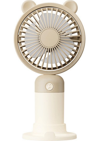 Taşınabililir Mini USB Şarjlı 3 Kademeli El Masaüstü Vantilatör Fan Soğutucu YM88216