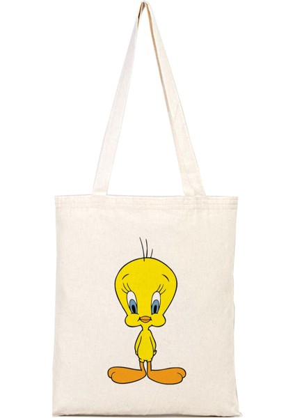 Tweety %100 Pamuk Bez Omuz Çantası fiyatları