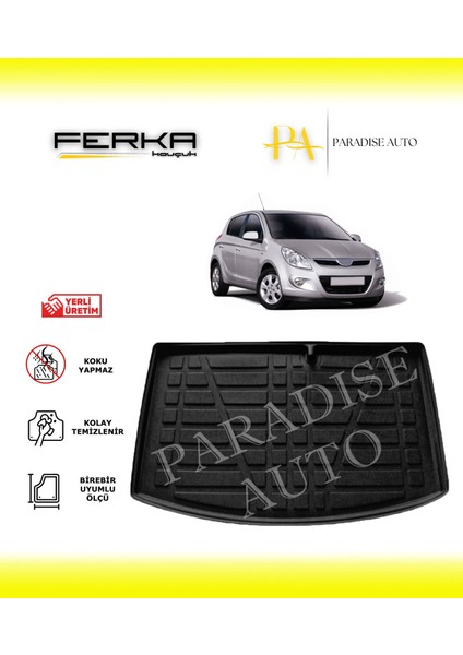 Hyundai I20 2009-2014 Bagaj Havuzu
