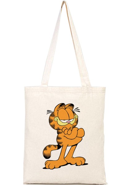 Garfield %100 Pamuk Bez Omuz Çantası fiyatları