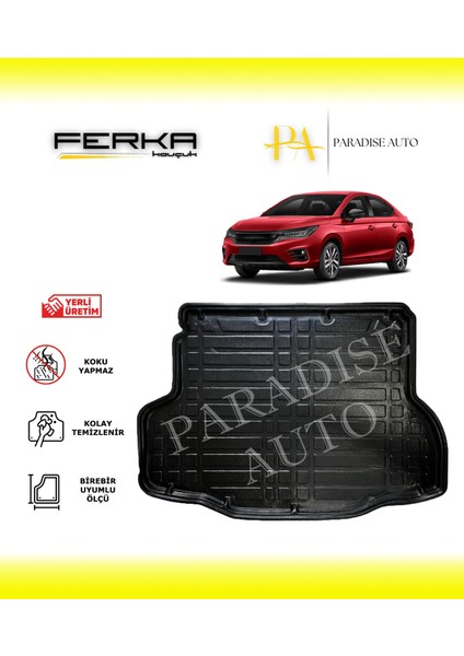 Honda City Sedan 2021 ve Üstü Bagaj Havuzu