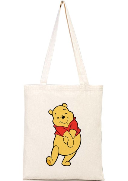 Ayı Winnie %100 Pamuk Bez Omuz Çantası fiyatları