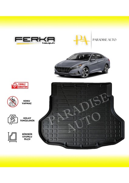 Hyundai Elantra Sedan 2021 ve Üstü Bagaj Havuzu