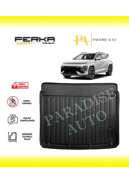 Hyundai Kona Alt Kademe 2023 ve Üstü Bagaj Havuzu