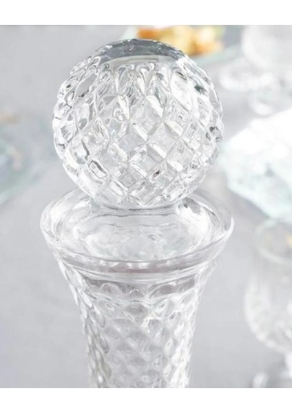 Kristal Cam Karaf Sürahi ve Şerbetlik1 Meşrubat Sürahisi Içecek Sürahisi fiyatları