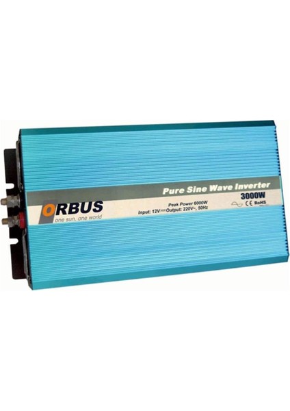 12v 3000w Tam Sinüs İnverter Çevirici İnvertör