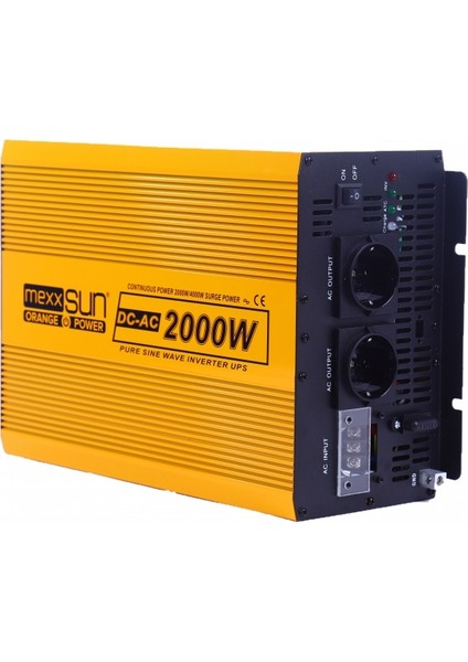 2000 Watt 12 Volt Tam Sinüs Ups Invertör indirimleri
