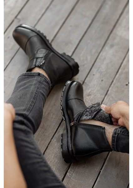 Daxtors Garantili D1324 Soğuk Geçirmez Erkek Bot