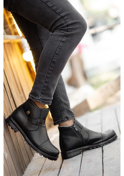 Daxtors Garantili D1324 Soğuk Geçirmez Erkek Bot