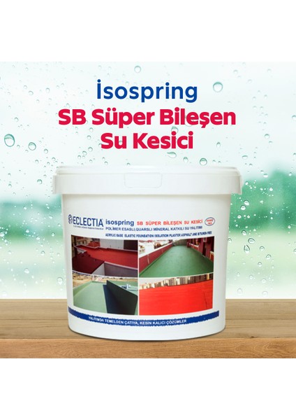 Isospring Süper Bileşen Su Kesici 5 kg Kırmızı fiyatları
