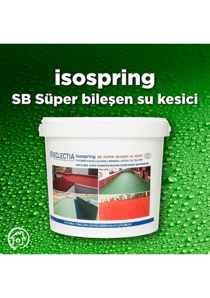 Isospring Süper Bileşen Su Kesici 5 kg Kırmızı modelleri