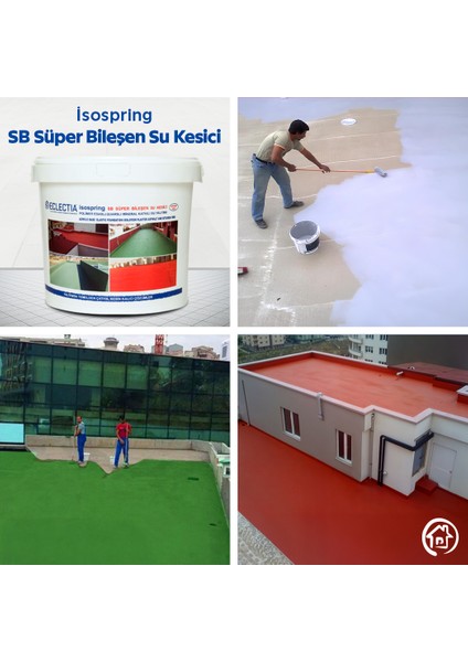 Isospring Süper Bileşen Su Kesici 5 kg Kırmızı fırsatları