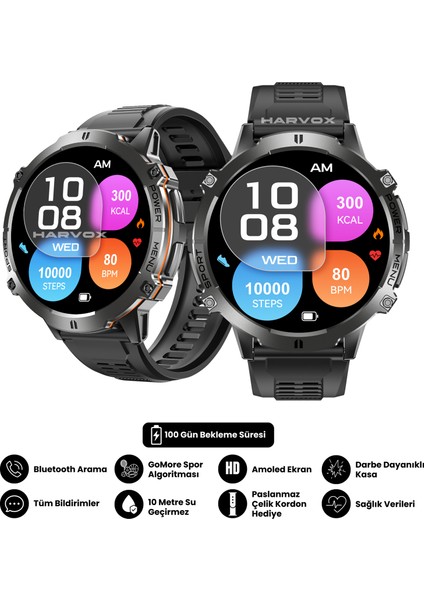 Watch X2 Pro Akıllı Saat Apple iPhone ve Android Tüm Telefonlara Uyumlu