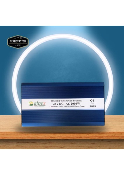 Tam Sinüs Inverter 2000W 24V fiyatları