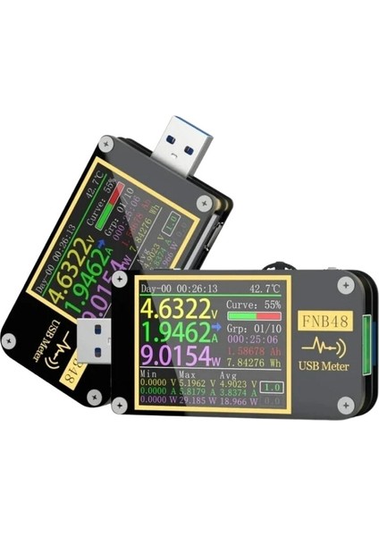 FNB48S Bluetooth USB Test Cihazı - Voltaj ve Akım Ölçer fiyatları