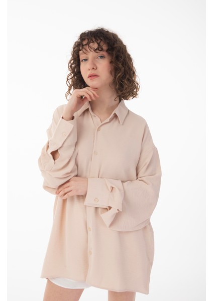 R-6047 Ayaklı Yaka Uzun Kol Aerobin Gömlek fiyatları