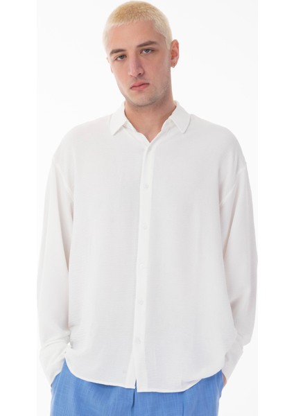 R-6047 Ayaklı Yaka Uzun Kol Aerobin Gömlek indirimleri