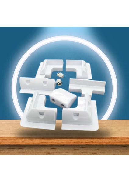 7 Parçalı Karavan Güneş Paneli Montaj Seti