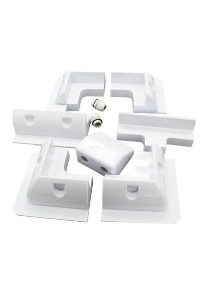 7 Parçalı Karavan Güneş Paneli Montaj Seti modelleri